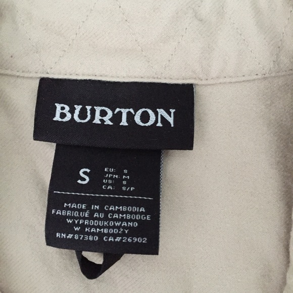 Burton flannel shirt  🌸 3 for $25 - Picture 5 of 5